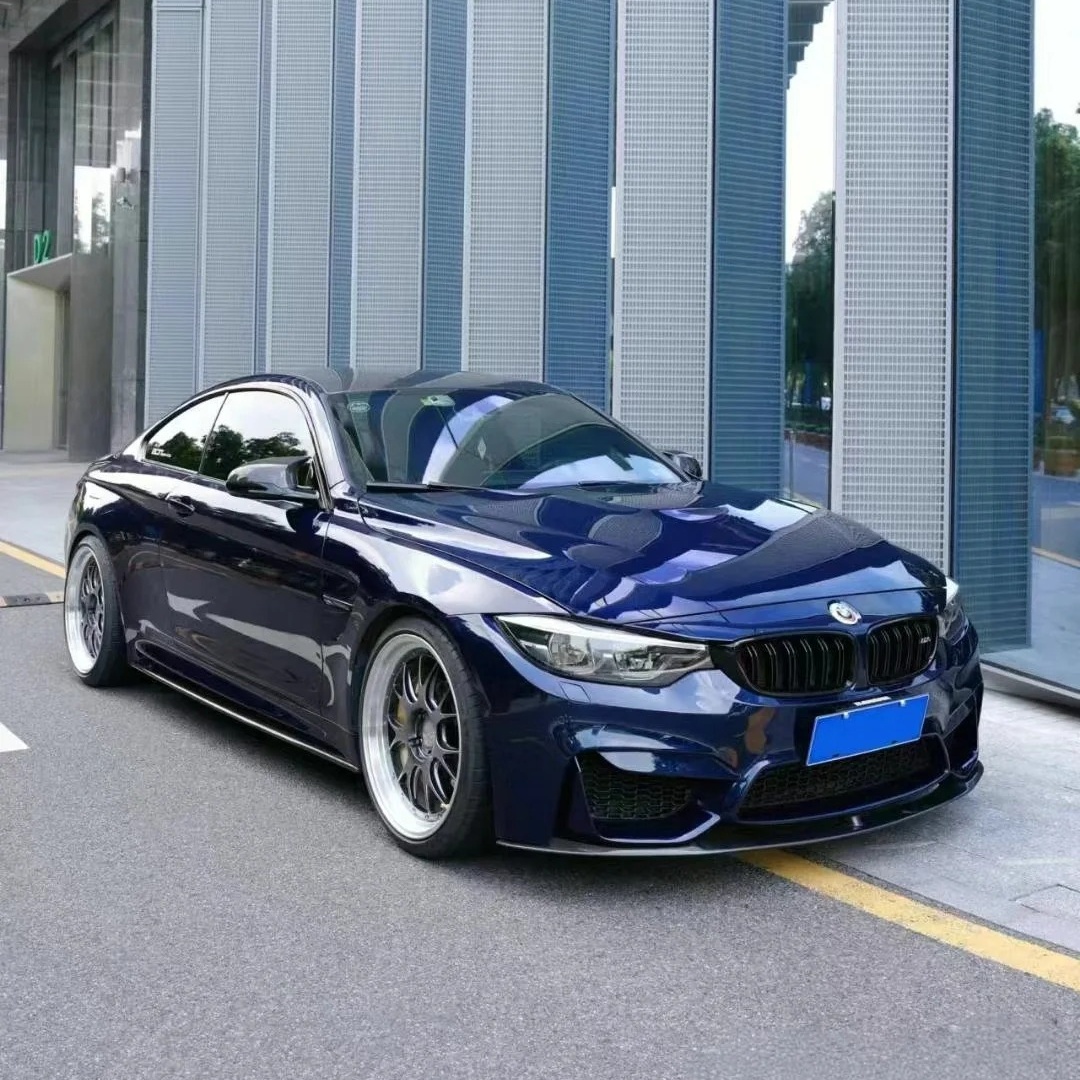 Gloss Metallic Tanzanite Blue Car Vinyl Wrap PET review Smooth