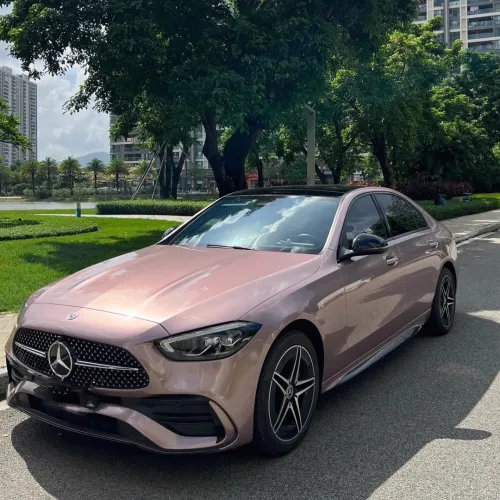 Gloss Metallic Frozen Berry Pink Car Vinyl Wrap review 