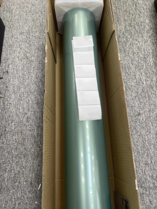 Gloss Metallic Francesca Green Car Vinyl Wrap Ferrari PET review 