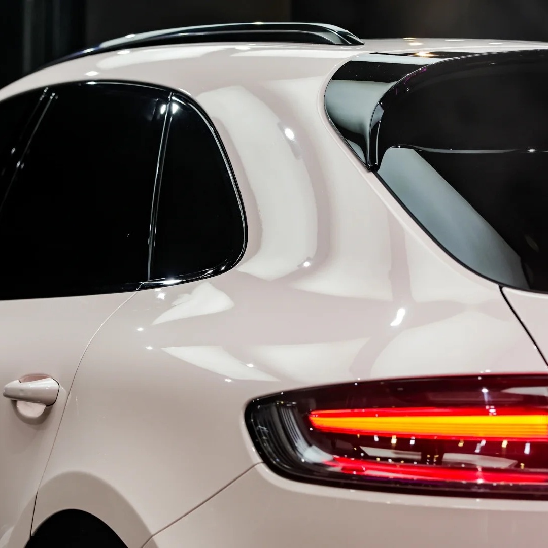 Gloss Metallic Macaron Peach Pink Car Vinyl Wrap review Macaron 01