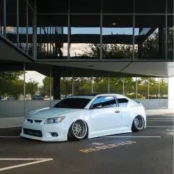 Gloss Metallic Chameleon Blue White Car Vinyl Wrap review tcjonn 03