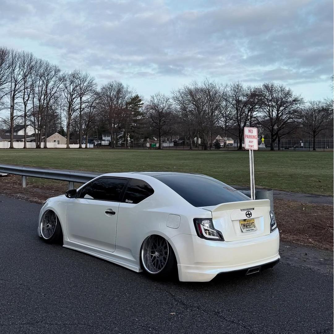 Gloss Metallic Chameleon Blue White Car Vinyl Wrap PET review tcjonn 04