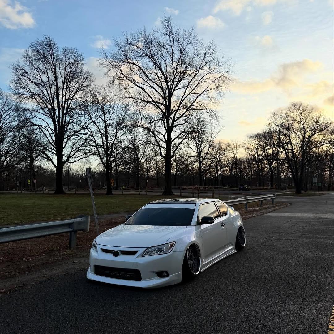 Gloss Metallic Chameleon Blue White Car Vinyl Wrap PET review tcjonn 05