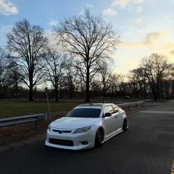 Gloss Metallic Chameleon Blue White Car Vinyl Wrap review tcjonn 06