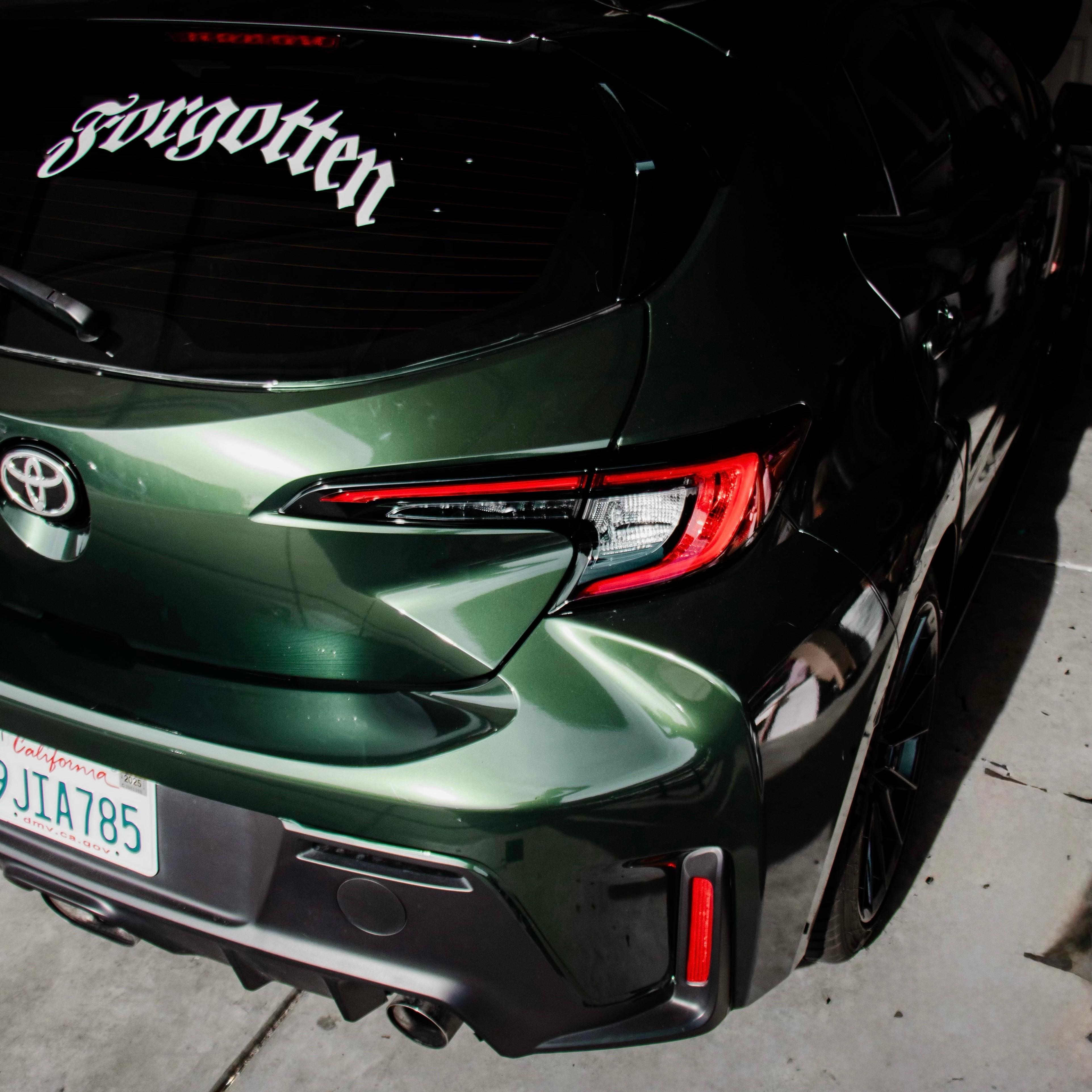 Glossy Paint Metalic Midnight Green Car Vinyl Wrap PET review rigowrapz 04