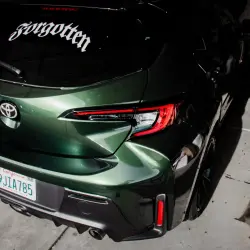 Glossy Paint Metalic Midnight Green Car Vinyl Wrap  review rigowrapz 05