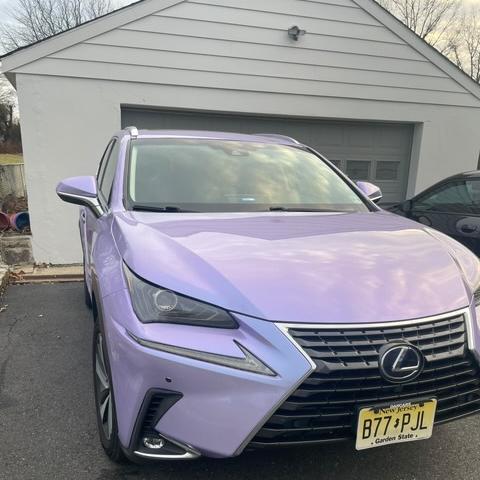 Gloss Metallic Periwinkle Purple Car Vinyl Wrap PET review Jonathan Carpio Chacon 01