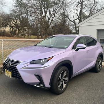 Gloss Metallic Periwinkle Purple Car Vinyl Wrap PET review Jonathan Carpio Chacon 02