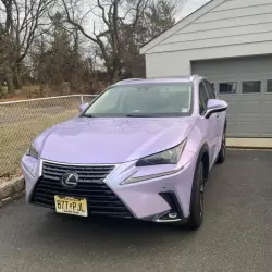 Gloss Metallic Periwinkle Purple Car Vinyl Wrap Sale review Jonathan Carpio Chacon 05