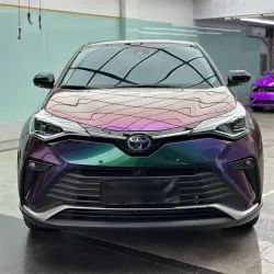 Gloss Metallic Prasinous Green Car Vinyl Wrap PET review Stunning 01