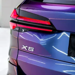 PET Gloss Metallic Chameleon Purple Blue Car Vinyl Wrap review Chameleon 03