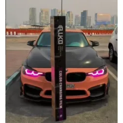 Matte Satin Black Ceramic Black Car Vinyl Wrap BMW  PET  review f30uae 03
