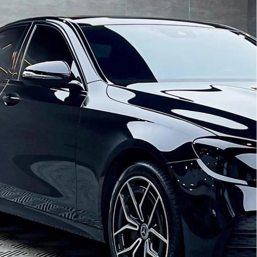 PET Super Glossy Piano Black Car Vinyl Wrap  reviewed by