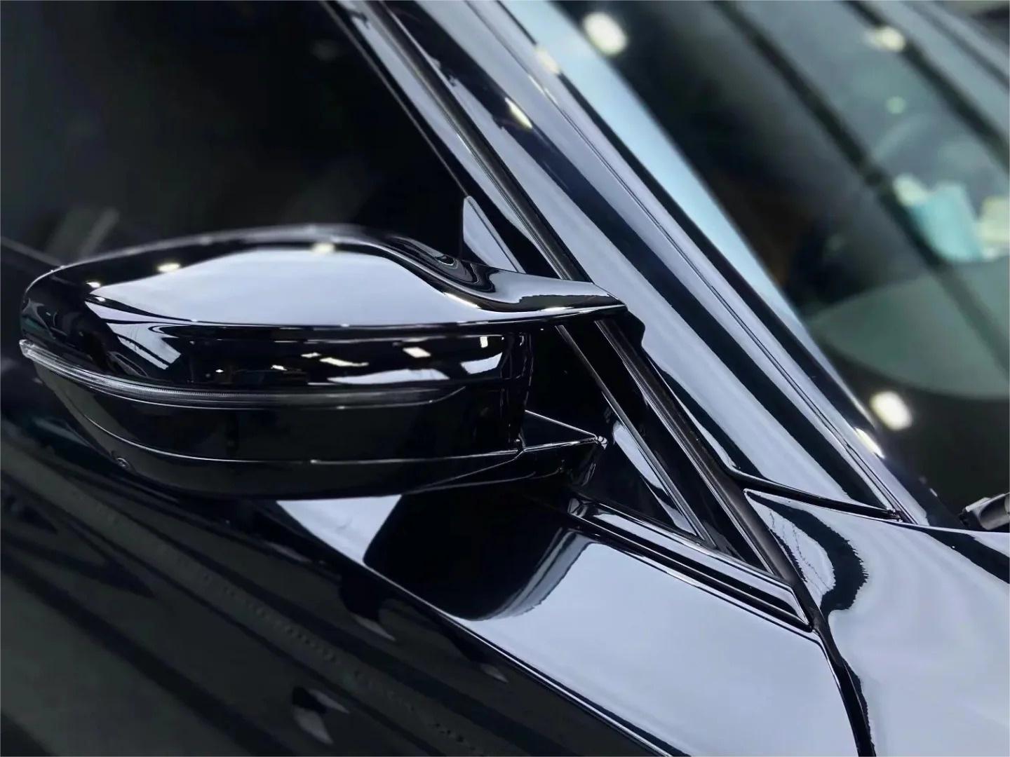 PET Super Glossy Piano Black Car Vinyl Wrap  review spark 03