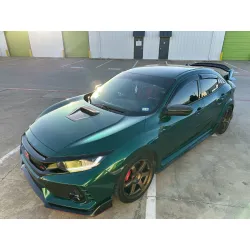 Gloss Metallic Agate Green Car Vinyl Wrap PET review William 01