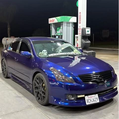 Gloss Metallic Tanzanite Blue Car Vinyl Wrap PET review 