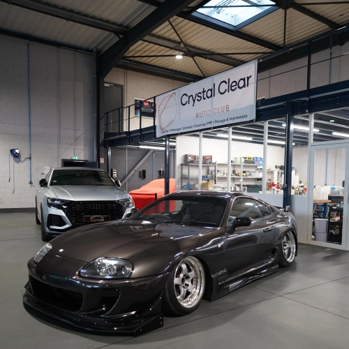 Gloss Metallic Tungsten Black Car Vinyl Wrap PET  reviewed by