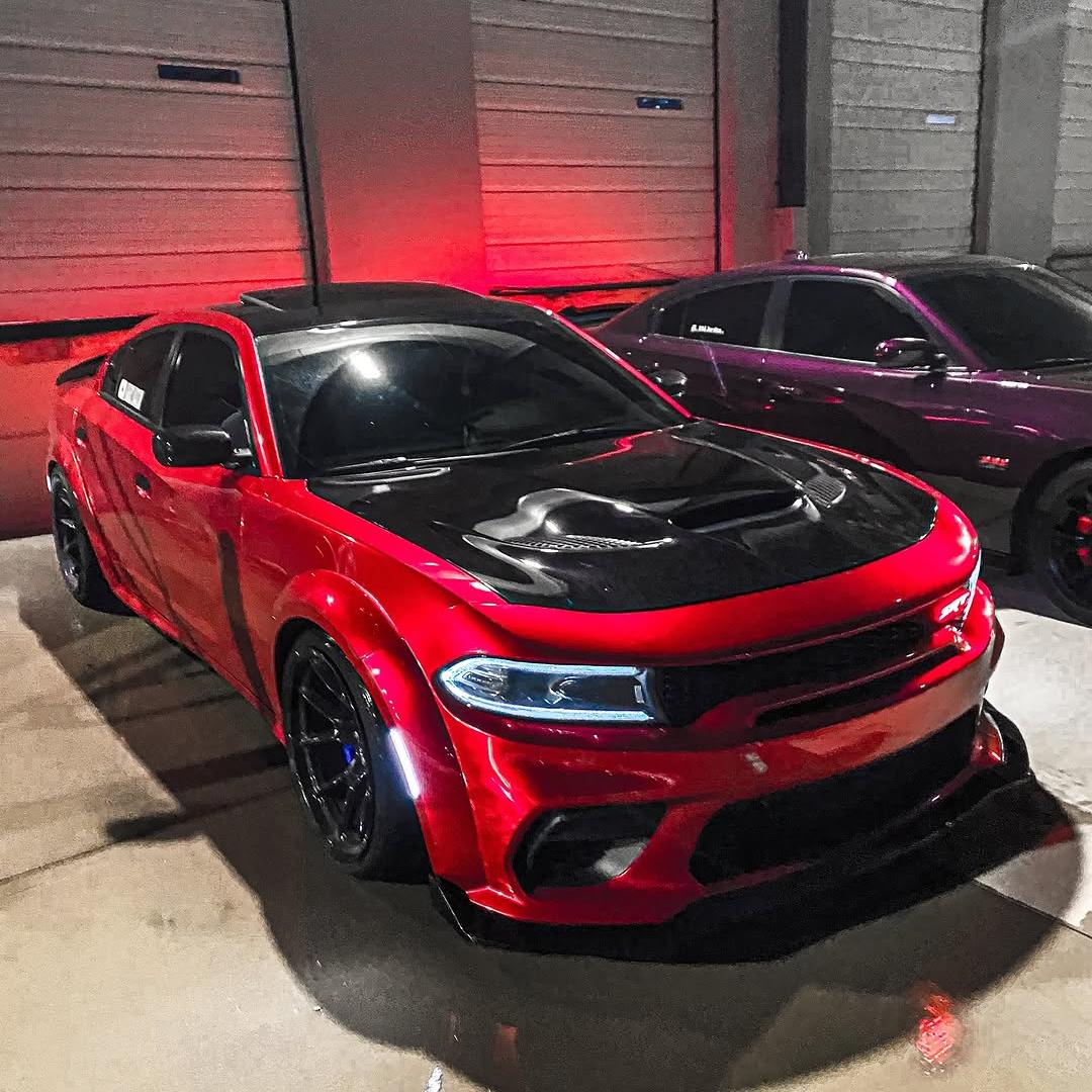 Ultra Glossy Metallic Vampire Red Car Vinyl Wrap BMW PET   review Vampire 00