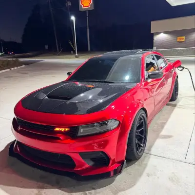 Ultra Glossy Metallic Vampire Red Car Vinyl Wrap Audi BMW PET   review Vampire 03