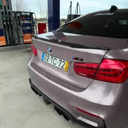 Gloss Metallic Frozen Berry Pink Car Vinyl Wrap PET review pipadias_ 03