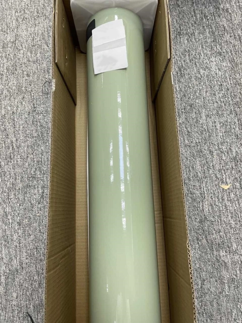 Gloss Light Khaki Green Car Vinyl Wrap PET reviewed by