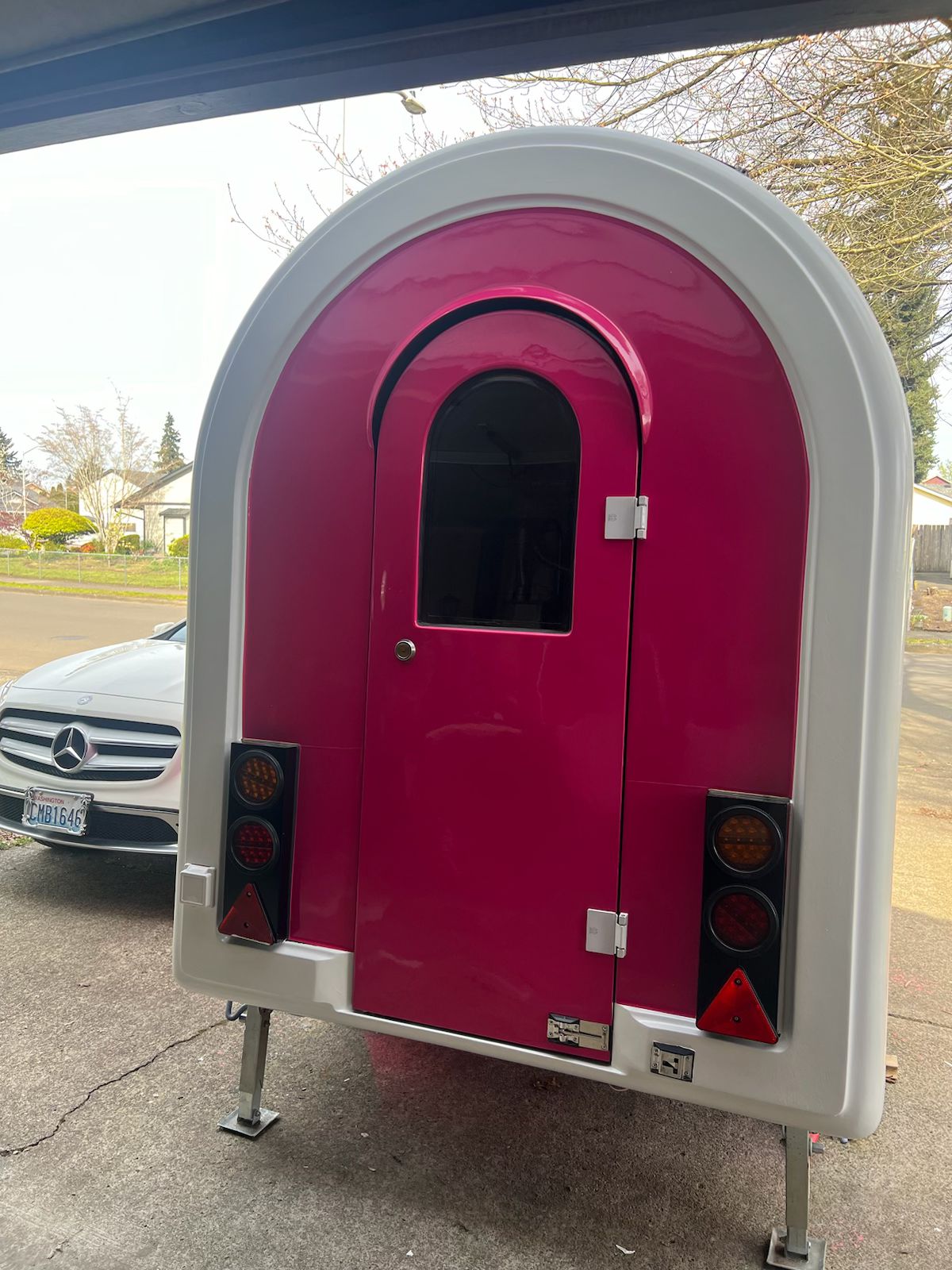 Gloss Rose Red Car Vinyl Wrap PET review hg 02