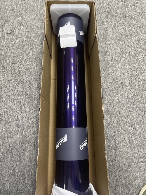 Gloss Metallic Midnight Purple Car Vinyl Wrap BMW PET reviewed by