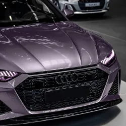 Gloss Crystal Midsummer Purple Car Vinyl Wrap PET review Changer 02