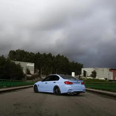 Gloss Macaron Baby Blue Car Vinyl Wrap PET review ncwrap 01