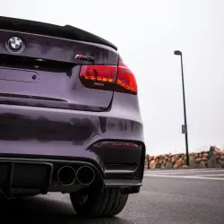 Gloss Metallic Midnight Purple Car Vinyl Wrap BMW review sebbe_rosen 05