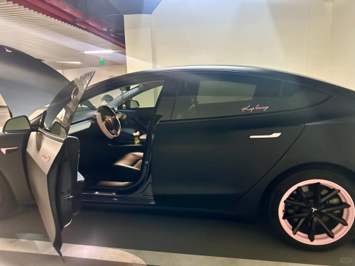 Matte Forsted Black Car Vinyl Wrap PET reviewed by