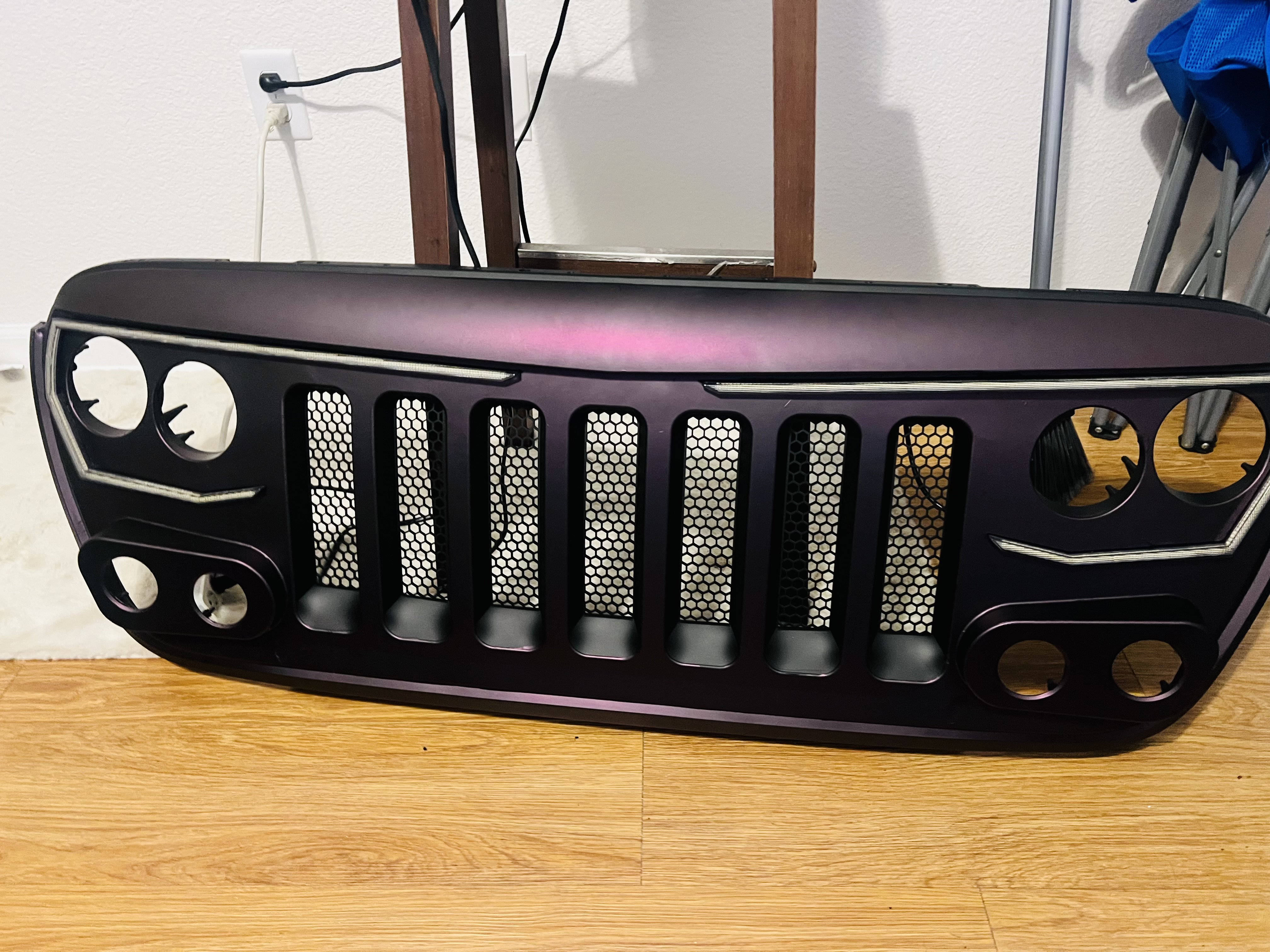 Ultra Matte Metallic Dark Purple Car Vinyl Wrap PET review Teyonshae