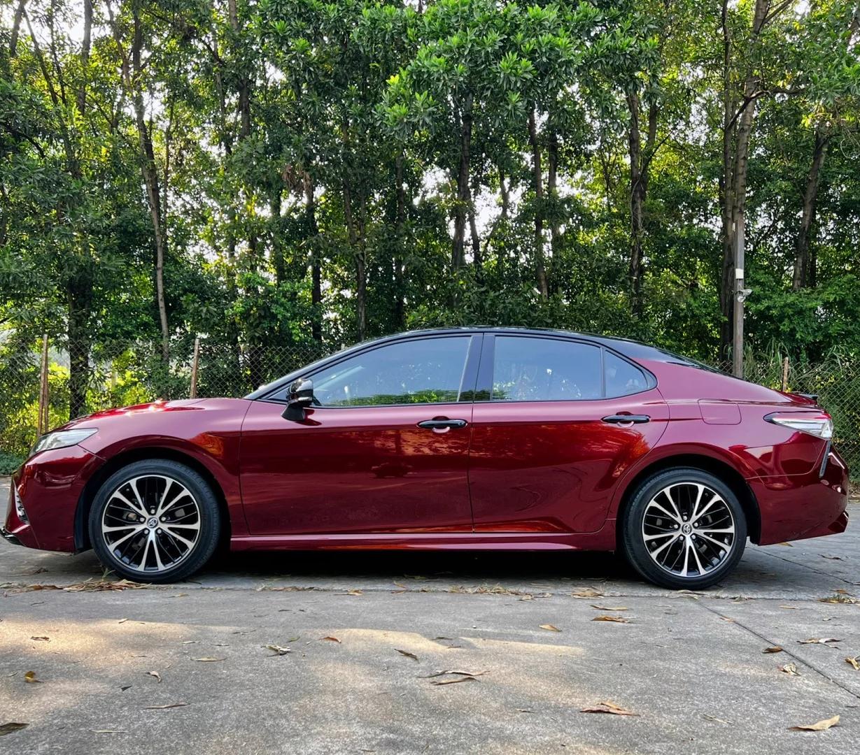 Ultra Glossy Liquid Dragon Red Car Vinyl Wrap PET review spark 01