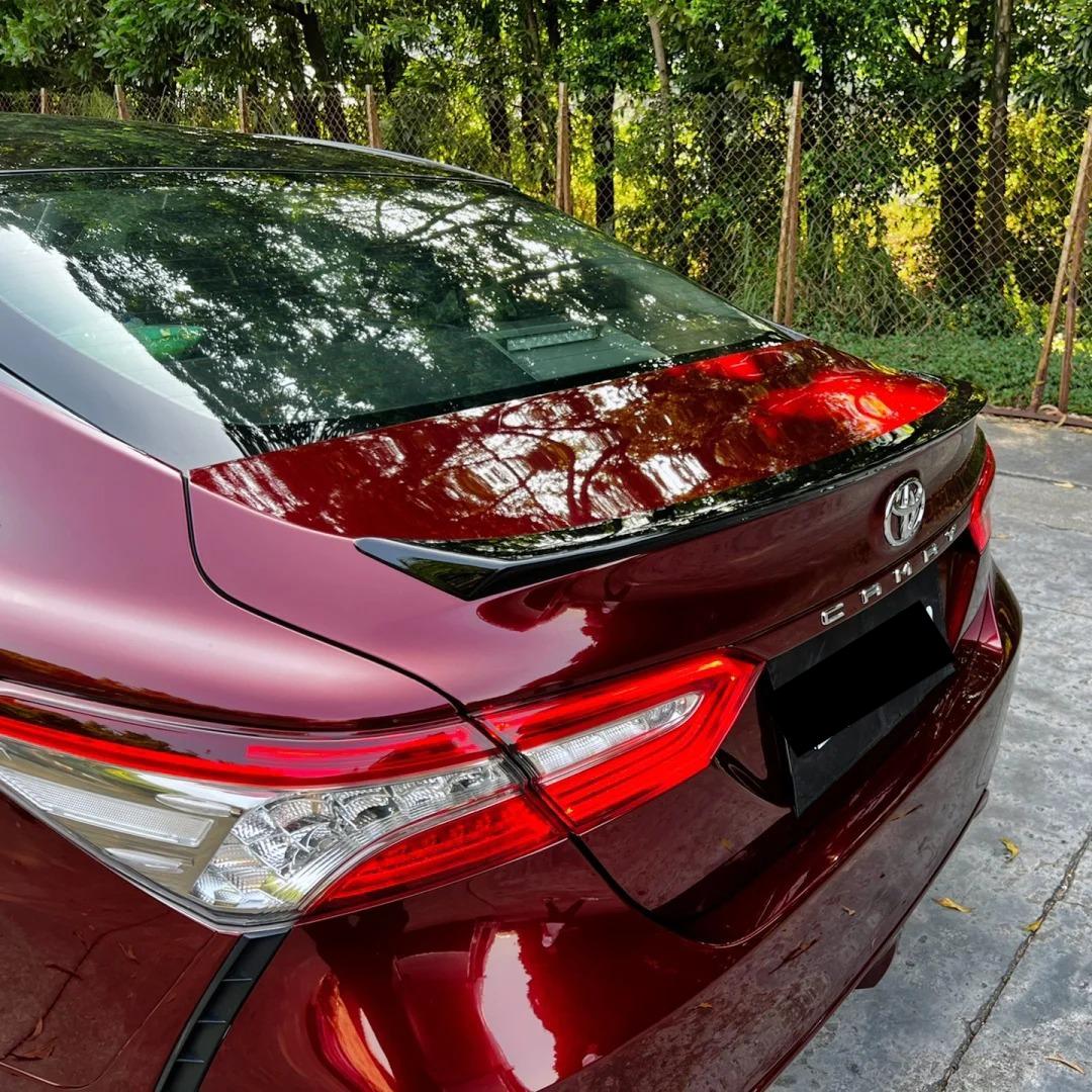 Ultra Glossy Liquid Dragon Red Car Vinyl Wrap PET review spark 02