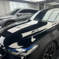 Gloss Piano Black Car Vinyl Wrap BMW Sale review Adhesion 02