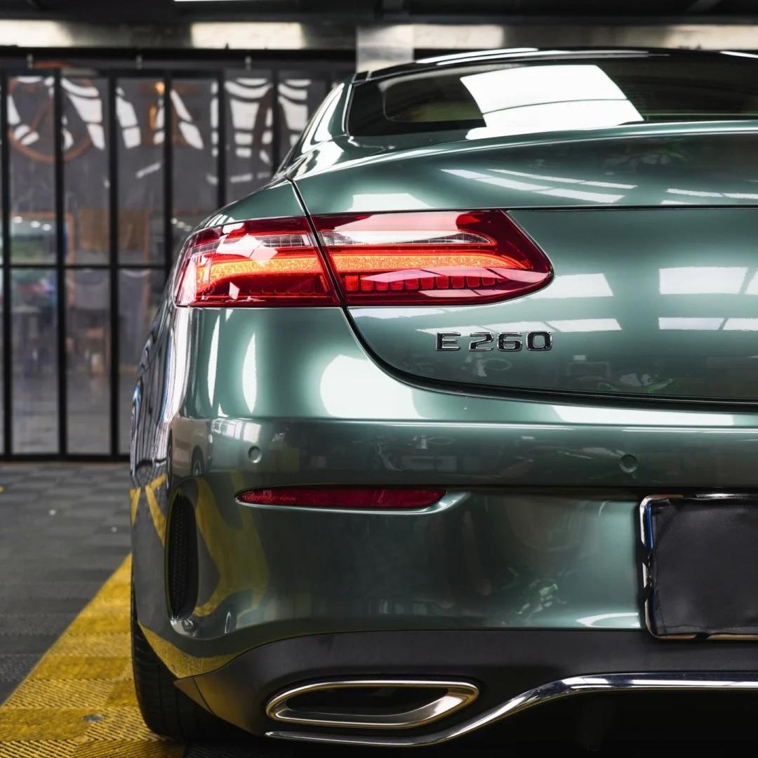 Gloss Metallic Liquid Alpine Green Car Vinyl Wrap PET review Stunning 01