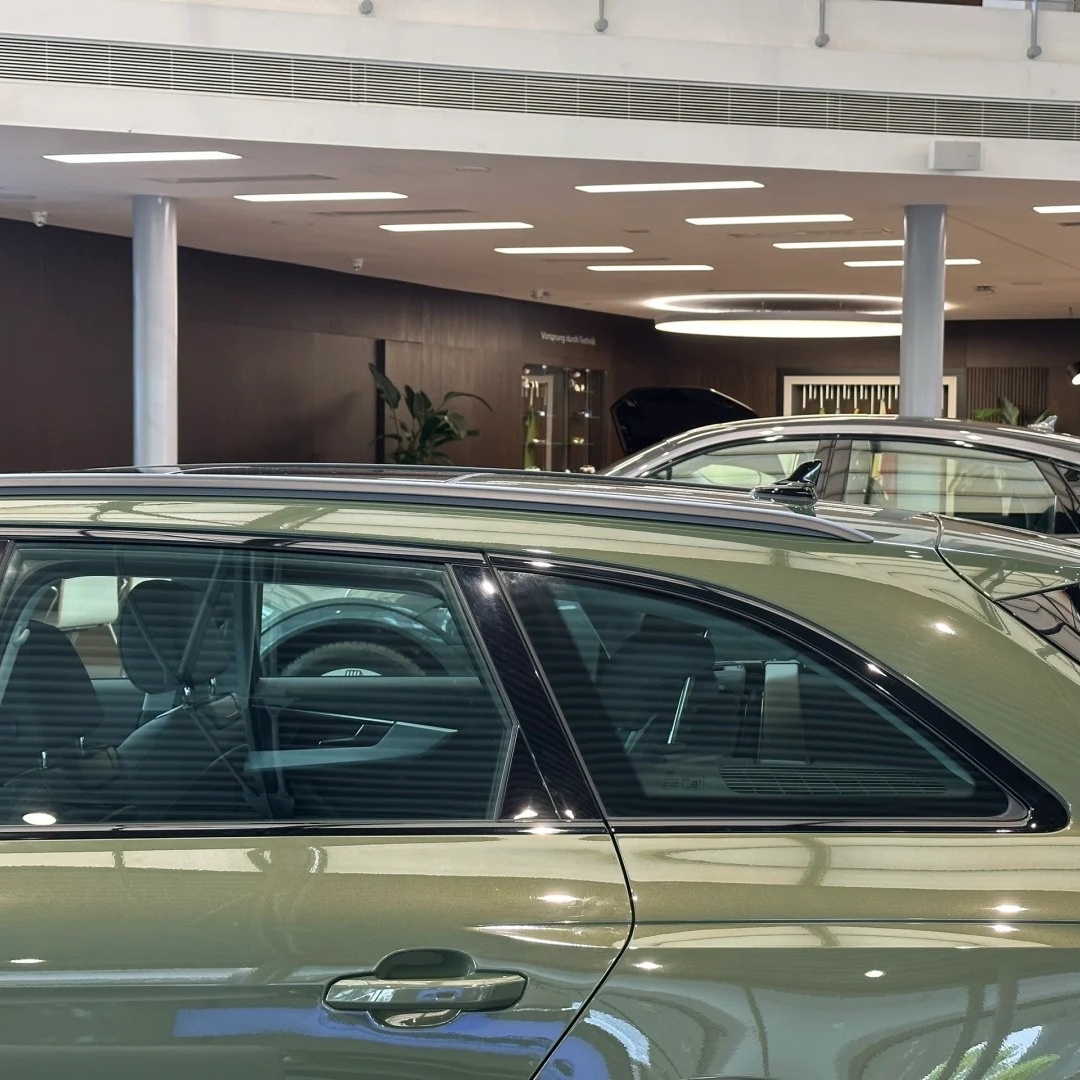 Gloss Metallic Olive Green Car Vinyl Wrap PET review Metallic