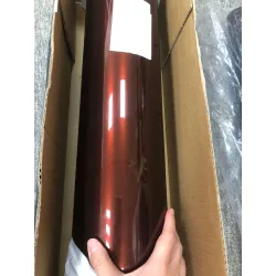 Gloss Liquid Coffee Brown Car Vinyl Wrap PET review Liquid