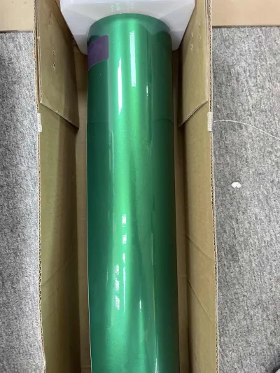 Best Gloss Metallic Isle Of Man Green Car Vinyl Wrap review Green