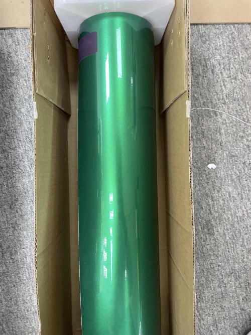 Gloss Metallic Isle Of Man Green Car Vinyl Wrap review 