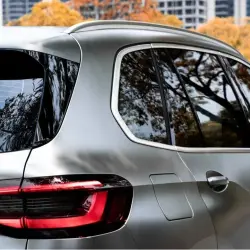 Matte Metallic Liquid Silver Car Vinyl Wrap PET review Liquid 05