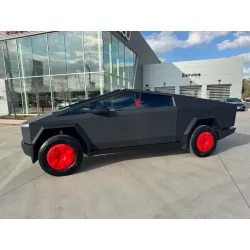 Matte Diamond Glitter Black Car Vinyl Wrap review hiighmaintenance 03