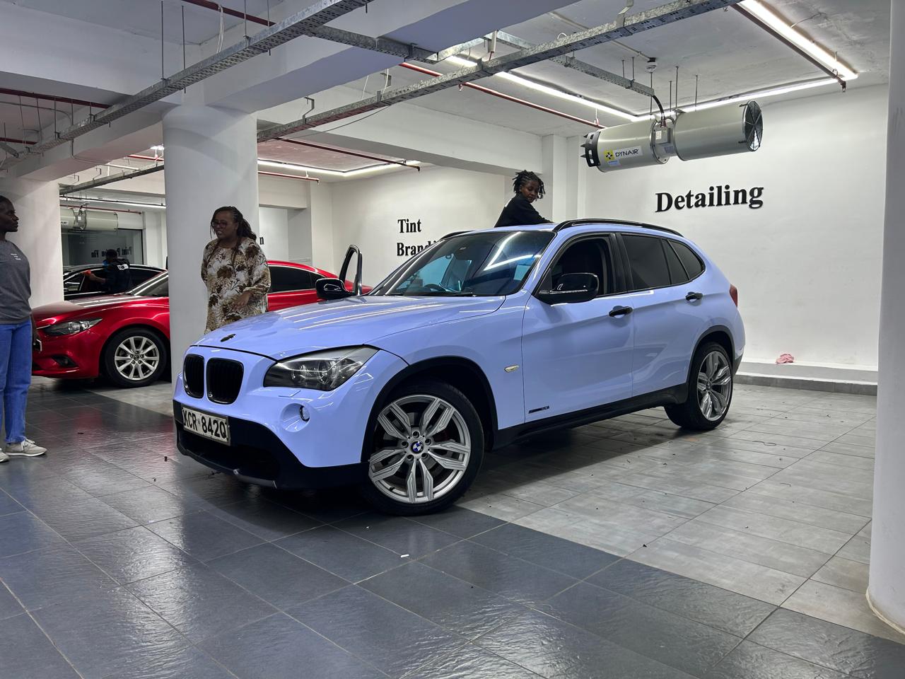 Gloss Macaron Baby Blue Car Vinyl Wrap PET review Mwariri Mwangi 00