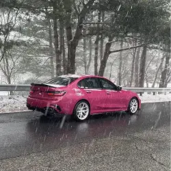 Gloss Ruby Star Car Vinyl Wrap review 4kluxa 04