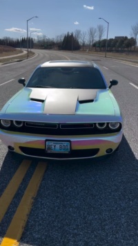 Gloss Rainbow Chrome Holographic Pink Car Vinyl Wrap PET review silent_s_rt 01