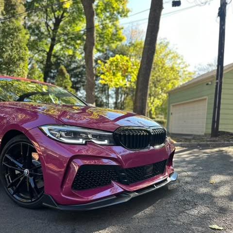 Gloss Ruby Star Car Vinyl Wrap PET review 4kluxa 01