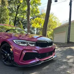 Gloss Ruby Star Car Vinyl Wrap review 4kluxa 02