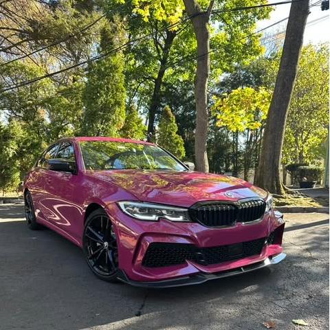 Gloss Ruby Star Car Vinyl Wrap PET review 4kluxa 02