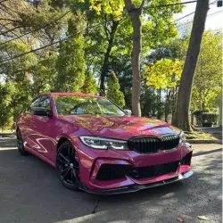 Gloss Ruby Star Car Vinyl Wrap review 4kluxa 03