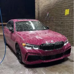 Gloss Ruby Star Car Vinyl Wrap review 4kluxa 05